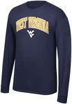 Top of the World NCAA Georgetown Hoyas Long Sleeve Shirt Team Color Arch, Navy, Size XX-Large