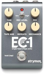 Strymon EC-1 Stereo Tape Echo Effects Pedal for Electric and Acoustic Guitar, Synths, Vocals and Keyboards