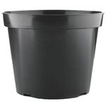 10 x 3L Easy Release Black Plastic Plant Pots, Large And Small Plant Pots Outdoor or Indoor Flower pot for Healthy Root Growth Lightweight & Weather Resistant for Flowers, Plants And Herbs