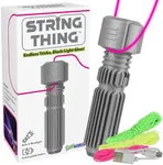 Funwares String Thing - Glowing String Toy with Built-in Blacklight for Stunning Visual Effects - Perfect for Kids, Teens, and Adults - Cool Gadget for Amazing Tricks and Endless Entertainment