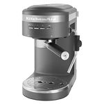 KitchenAid Semi-Automatic Espresso Machine, Matte Charcoal Grey, KES6403DG