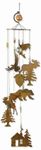 Sunset Vista Designs Wilderness Wonders Rustic Cabin Wind Chime, Large