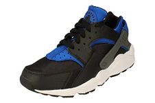 NIKE Air Huarache Mens Running Trainers DV6493 Sneakers Shoes (UK 6 US 7 EU 40, Black Game Royal Iron Grey 001)