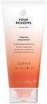 Four Reasons Color Mask - Copper - (27 Colors) Toning Treatment, Color Depositing Conditioner, Tone & Enhance Color-Treated Hair - Semi Permanent Hair Dye, Vegan and Cruelty-Free, 6.76 fl oz