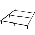 Zinus King Bed Frame - Compack 7 Inch Metal Bed Frame for Box Spring, 9 Legs Heavy-Duty Frame, Compact Design, Easy Assembly, Headboard Compatible with Built-in Bracket, Mattress Support, King Size