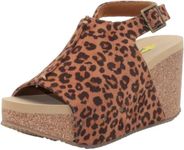 VOLATILE Women's Division Brown Size: 10