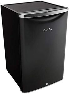 Danby DAR044A6MDB-6 4.4 Cu.Ft. Mini Fridge, Compact Refrigerator for Bedroom, Living Room, Bar, Dorm, Kitchen, Office, E-Star Rated with Door Lock, Black