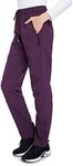 Women’s Snow Ski Pants Waterproof Windproof Fleece Lined Warm Hiking Insulated Pants, Purple, XX-Large