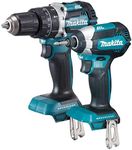 Makita DLX2180 18V DHP484 Combi Dil