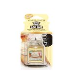 Yankee Candle 1220923E Car Jar Ultimate Air Freshener, Vanilla Cupcake