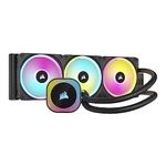 Corsair iCUE LINK H150i RGB Liquid CPU Cooler - 360mm AIO - QX120 RGB Fans - Fits Intel® LGA 1700, AMD® AM5 - iCUE LINK System Hub Included - Black