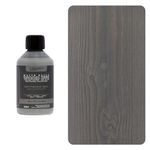 Littlefair's Wood Stain Water Based - 250 ml - Indoor Furniture Stain Light & Dark Finishes - Special Non Toxic & Eco Friendly Formula - Wood Stain for Crafts - Colour: Driftwood Grey