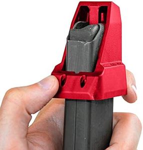 RAEIND Universal Speedloader for 9mm Double Stack Handguns Magazine Speed Loader (Red)