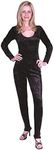 RG Costumes Women's Adult Velvet Unitard, Black, Medium