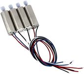 Yaohappy 4Pcs Mini A-B Positive Negative 720 Motor Repair Spare Parts for Syma X5/X5C/M68 RC Quadcopter
