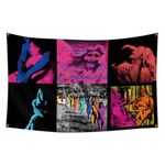 ENMOON Singer Tv Tapestry Flag Girl Album Cover Tapestry 3x5Ft Home College Dorm for Girl Bedroom Wall Decor