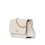 kate spade crossbody purse for women Madison SMALL flap crossbody (Meringue)