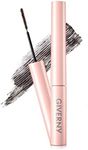 GIVERNY Milchak Sensitive Mascara #Black Brown - Smudge Proof Voluminous Mascara with Microfiber Brush, Waterproof Lengthening & Thickening Mascara for a Long-lasting Eye Makeup, 0.1 fl.oz.