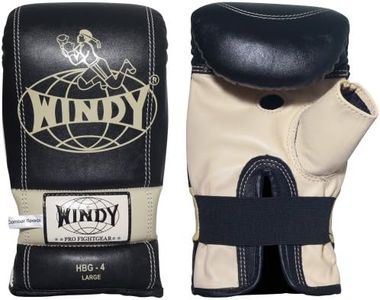 Windy Slip-On Bag Gloves, Black, Large