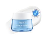 Vichy Hydrating Light Facial Cream Moisturizer, Aqualia Thermal Light Face Cream with Natural Origin Hyaluronic Acid for Dry & Extra-Dry Skin, Hydrates, Soothes & Moisturizes, Paraben-Free, 50mL