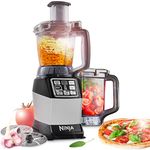 Ninja Food Processor [BL490UK2] Auto-iQ, 1200W, Black and Silver