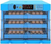 Ndeal Eggs Incubator, Eggs Large Incubators, Automatic Dual Power Supply Incubator with Auto Egg Turner & Temperature Control Ventilation, for Chicken Duck Goose Eggs Incubator (192 Eggs Incubator)