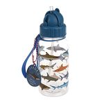 Rex London Sharks Kids Water Bottle 500ml