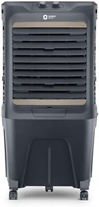 Orient Electric Tornado 65L Desert Air Cooler for home | Densenest Honeycomb Pads | Fully Collapsible Louvers, Inverter Compatible | High Air Delivery | 1 Year Warranty by Orient | Dark Grey