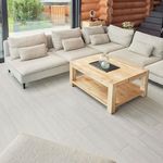 Self Adhesive Floor Planks - 36 Planks Pack Covering 53.8 Sqf / 5sqm | Each Stick On Tile Plank Measures 5.9x35.9in (91.4x15.2cm) | Peel and Stick Vinyl Flooring | Lactik-White Wood Effect