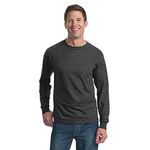 Fruit of the Loom Adult 5 oz. Long-Sleeve T-Shirt, Black, XL