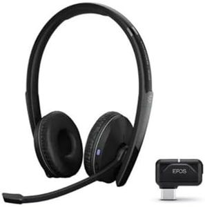 Sennheiser EPOS I ADAPT 261 - Headset - on-ear - Bluetooth - wireless - USB-C - black - Certified for Microsoft Teams, Optimised for UC