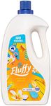 Fluffy Concentrate Liquid Fabric Softener Conditioner, 2L, 100 Washes, Summer Breeze, Long Lasting Freshness