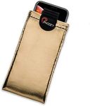 PHOOZY Thermal Phone Case - XP3 Series: Ultra-Rugged Insulated Cell Phone Pouch Prevents Overheating, Extends Battery Life, Provides Drop Protection and Floats in Water (Medium - Gold)