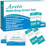 Areta 2 x Drug Testing Kits 5 Panel: Drug Tests Urine Dip Cards for THC COC MET AMP Opiate - Instant Rapid Multi Drug Test Kit Home Use