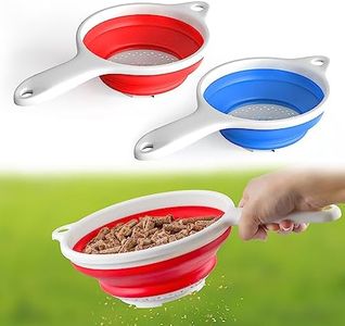 2 Pcs Wood Pellets Sifter, Pellets Sifting Pan Sieve Suitable for Traeger Pellets Pit Boss Pellets, Perfect Pellet Grill Smoker Accessories for Filter Dust from Wood Pellets