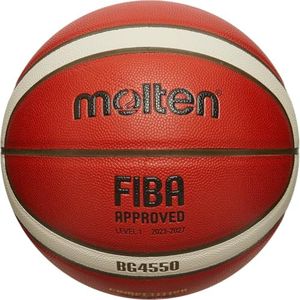 Molten 4550 Super League Basketball Size 7 – Official Indoor Outdoor Training Ball – Premium Grip Professional Match Basketball