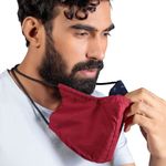 The Cover Up Project Reversible Reusable Cloth Mask for the Face and Beard for Bearded Men - BEARDO (Pack of 5, Weekday Edit)