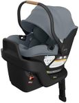 UPPAbaby Aria V2 Lightweight Infant Car Seat - Load Leg + Anti-Rebound Panel - Infant Insert + All-Weather FootCover Included - Direct Stroller Attachment Callum (Stone Blue)