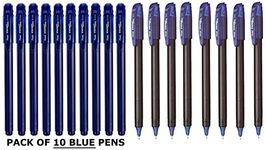 Pentel Energel Roller Gel Pen Set - Pack of 8 (Blue) Energel 0.5 Roller Ball Pen Set - Pack of 10 (Blue)