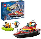 LEGO City Fire Rescue Boat 60373 To