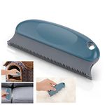 Molain Pet Hair Remover Brush, Dog Hair Remover for Carpet, Clothes, Furniture, Sofa, Cars, Lint Remover Pet Hair,Cat Hair Remover Comb,Rubber Brush for Pet Hair, Dog Hair Removal Products (Dark Blue)