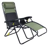 GCI Outdoor Camp Chair, Alloy Steel, Loden Green, Regular