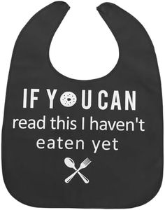 iplusmile Waterproof Washable Adult Bibs for Elderly Women Men, Reusable Large Adult Bibs for Eating