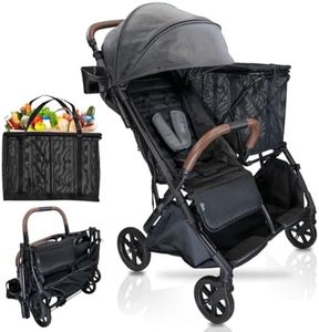 Strolee Baby+ Multi Use Baby Stroller & Personal Shopping Bag (Shadow Grey)