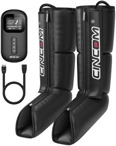 CINCOM Leg Recovery System, Sequential Compression Therapy Device for Athletes, Foot and Leg Air Massager for Faster Muscle Recovery Improve Circulation