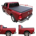 Galaxy Auto Soft Tri-Fold for 2015-25 Ford F150 5.5' Bed (Styleside Models Only) - Black Trifold Truck Bed Tonneau Cover