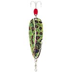 Lucky Strike Bait Works Live Spoon Fishing Lure, Designed in Canada (Size 3.5, Frog)