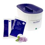 Therabath Professional Thermotherapy Paraffin Bath - Arthritis Treatment Relieves Muscle Stiffness - For Hands, Feet, Face and Body - 6 lbs Blooming Lilacs