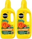 Miracle Gro All Purpose Concentrated Liquid Plant Food, 800ml (Pack of 2)