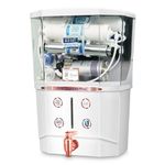 KENT Supreme Plus Alkaline+Copper RO Water Purifier | RO+UV+UF+Alk +Cu+TDSControl+UV LED Tank|Advanced ROTech for Sabse Shudh Paani | Auto Flush | 8L| 20LPH | Ideal for Borewell/Tanker/Municipal Water